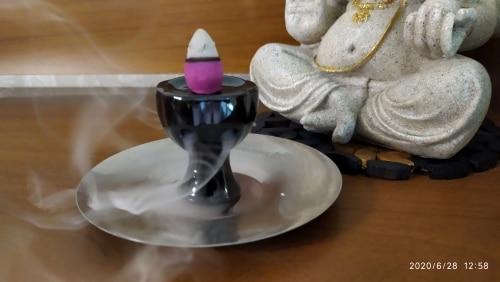 Mini Incense Cone Burner photo review