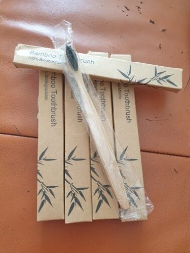 Bamboo Toothbrush (Pack of 5) photo review