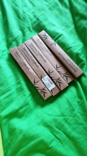Bamboo Toothbrush (Pack of 5) photo review