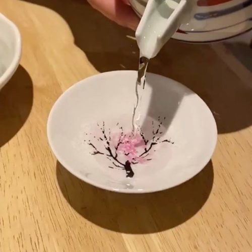 Color Changing Cherry Blossom Sake Cup (Set of 2) photo review